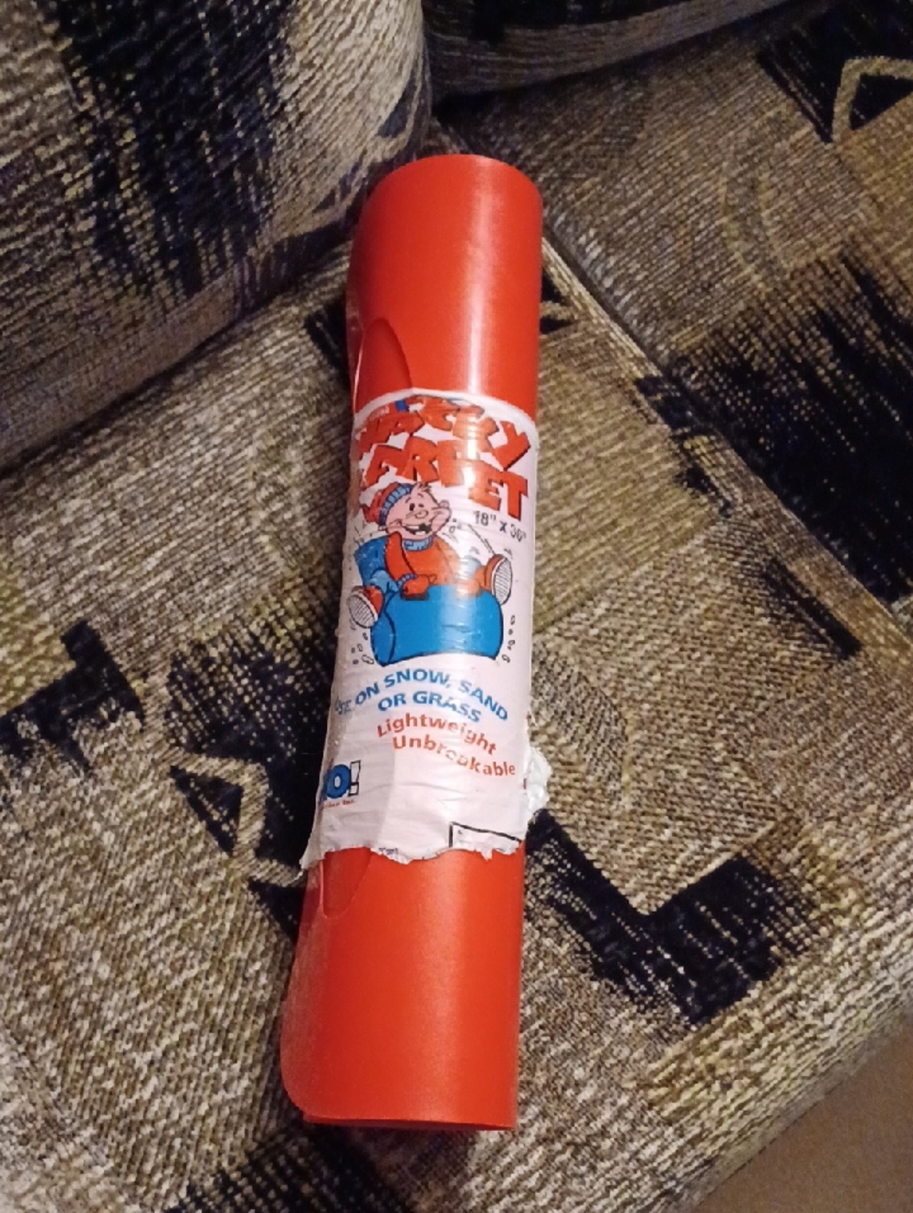 4/$30 Red Wacky Karpet (Crazy Carpet) - Slide On Snow